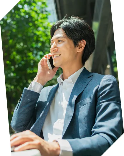 迅速に対応する様子